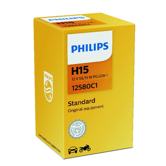 Żarówka PHILIPS H15 Vision (1 sztuka) Philips