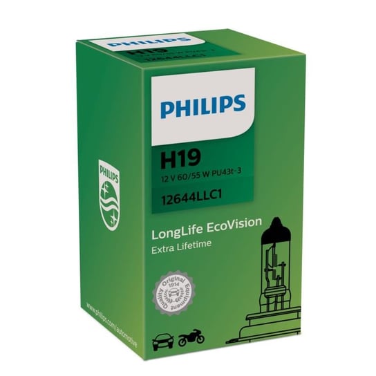 Żarówka PHILIPS H19 LongLife EcoVision (1 sztuka) Philips