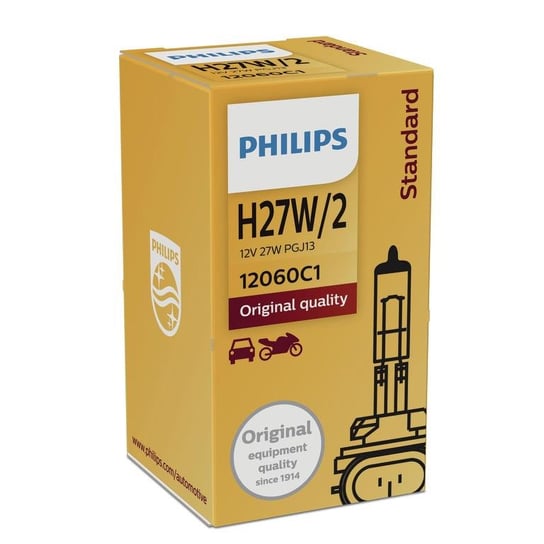 Żarówka PHILIPS H27W/2 Vision (1 sztuka) Philips