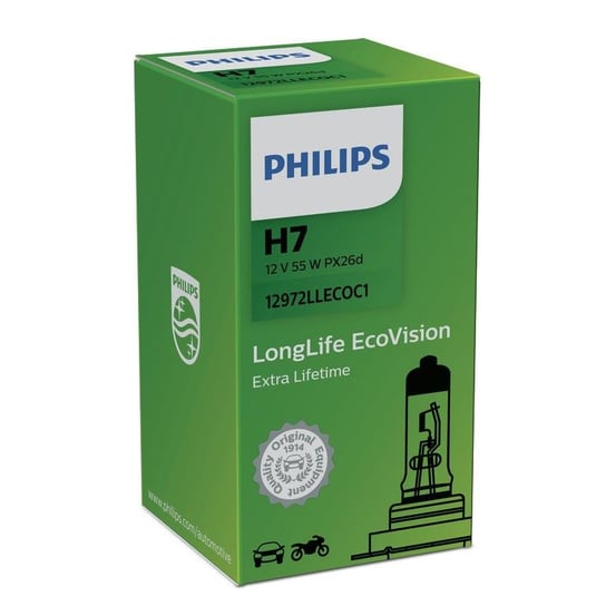 Żarówka PHILIPS H7 LongLife EcoVision (1 sztuka) Philips