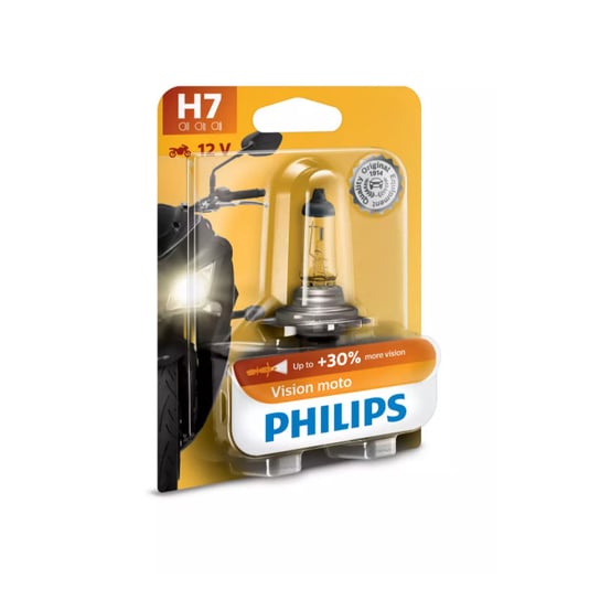 Żarówka PHILIPS H7 Vision Moto Philips