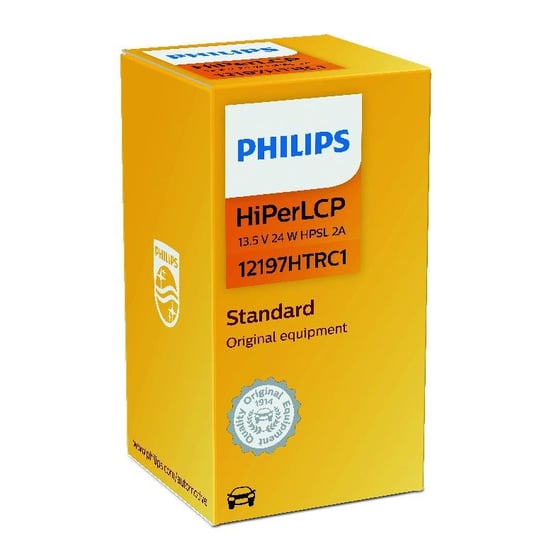 Żarówka PHILIPS HiPerLCP HiPerVision Vision (1 sztuka) Philips