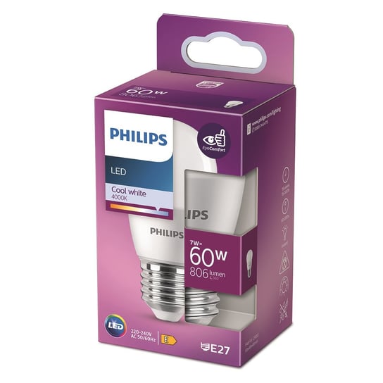 Żarówka Philips LED E27 7 W (60 W) ciepła biel 1 szt. Philips