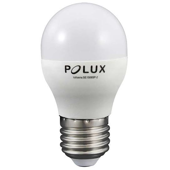 Żarówka PLATINUM 312143 Polux E27 G45 LED 6,3W 560 lm 230V kulka biała neutralna 4000K POLUX