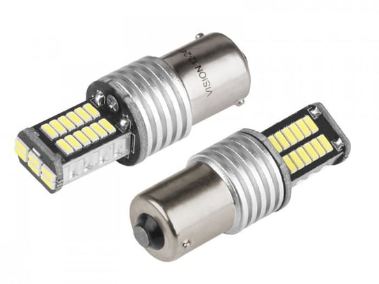 Żarówka samochodowa LED VISION P21W BA15s 12V 30x 4014 SMD LED, CANBUS, biała, 2 szt. Vision