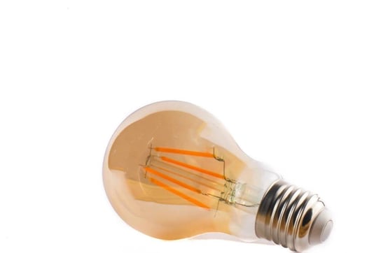 Żarówka vintage retro Edison Filament  LED 4W A60 E27 2300K amber barwa ciepła Inna marka