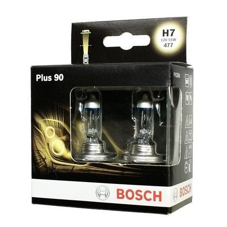 Żarówki halogenowe Bosch Plus 90 H7 12V 55W, 2 szt. Bosch