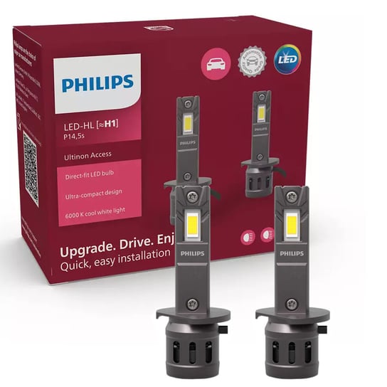Żarówki LED H1 PHILIPS Ultinon Access 6000K Philips