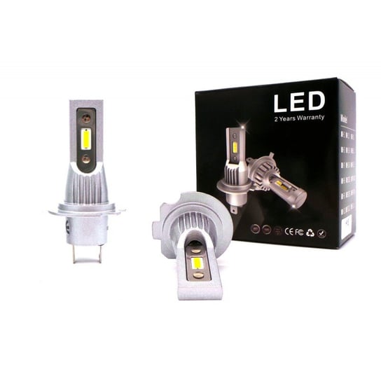 Żarówki Led H18 9V-32V Canbus Csp 2Szt 2X4000Lm Mocne Motoledy motoLEDy