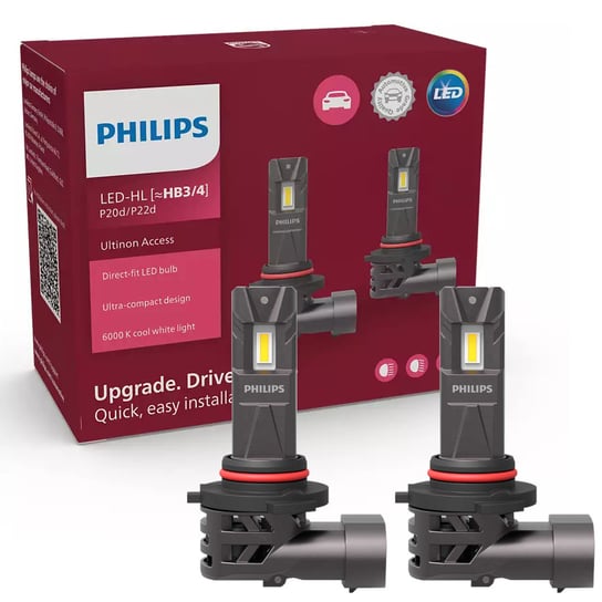 Żarówki LED HB3 HB4 PHILIPS Ultinon Access 6000K Philips
