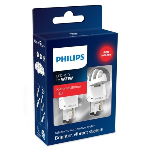 Żarówki LED PHILIPS W21 X-treme Ultinon Gen2 (2 sztuki) Philips
