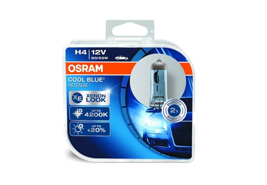 Żarówki OSRAM H4 Cool Blue Intense (2 sztuki) Osram