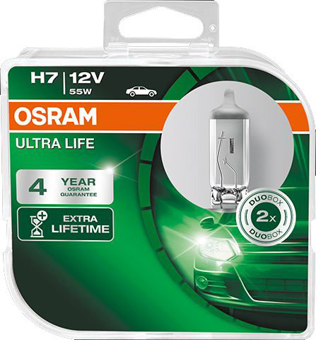 Żarówki OSRAM H7 Ultra Life (2 sztuki) Osram