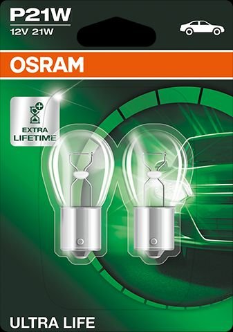 Żarówki OSRAM P21W Ultra Life (2 sztuki) Osram