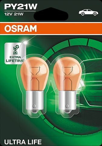 Żarówki OSRAM PY21W Ultra Life (2 sztuki) Osram