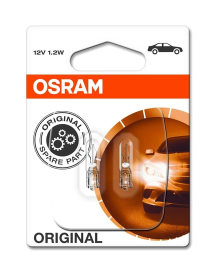 Żarówki OSRAM W1,2W Original (2 sztuki) Osram