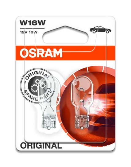 Żarówki OSRAM W16W Original (2 sztuki) Osram
