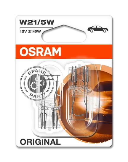 Żarówki OSRAM W21/5W Original (2 sztuki) Osram