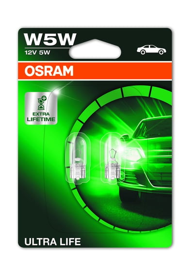 Żarówki OSRAM W5W Ultra Life (2 sztuki) Osram