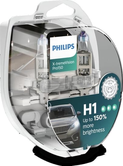 Żarówki PHILIPS H1 X-tremeVision Pro150 (2 sztuki) Philips