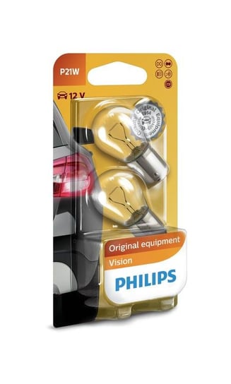 Żarówki PHILIPS P21W Vision (2 sztuki) Philips