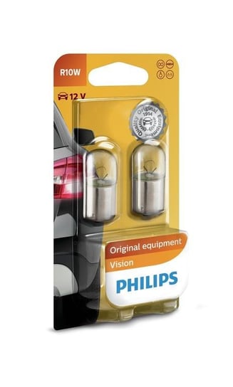 Żarówki PHILIPS R10W Vision (2 sztuki) Philips