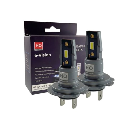 ŻARÓWKI SAMOCHODOWE H7 HQ 12V 24V 6000K LED HQ-1076 KOMPLET HQ