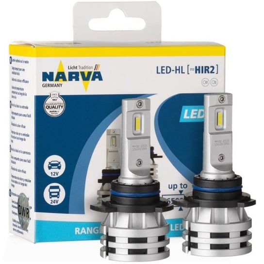 Żarówki samochodowe LED NARVA Range Performance HIR2 12/24V 24W (temperatura barwowa 6500K) Narva
