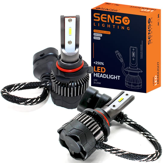 Żarówki SENSO 2x LED HIR2 +250% CSP 12V 16000LM SENSO