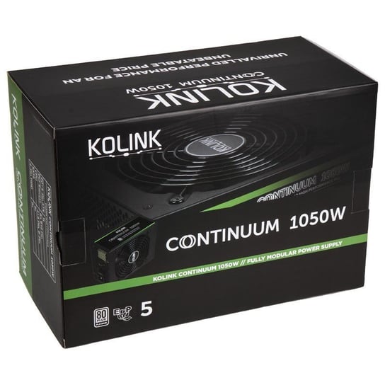 Zasilacz Kolink Continuum 1050W modułowy 20+4 pin ATX Czarny Inna marka