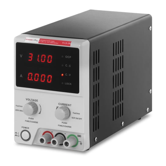 Zasilacz laboratoryjny 0-30VDC 0-5A USB / RS232 + CD S-LS-29 Inna marka