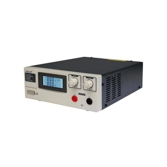 Zasilacz laboratoryjny impulsowy 0-30 VDC / 0-20 A max / z wyświetlaczem LCD Perel