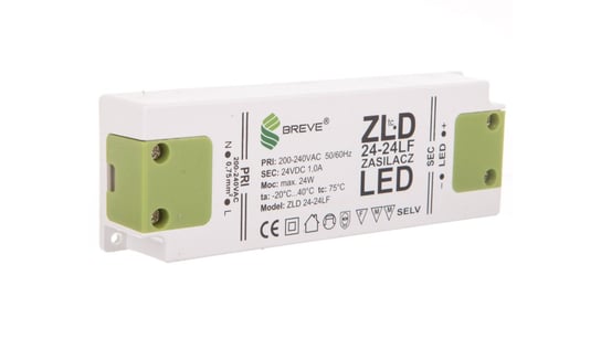 Zasilacz Led 24V Dc 24W Zld 24-24Lf 1,0A 19724-9016 BREVE