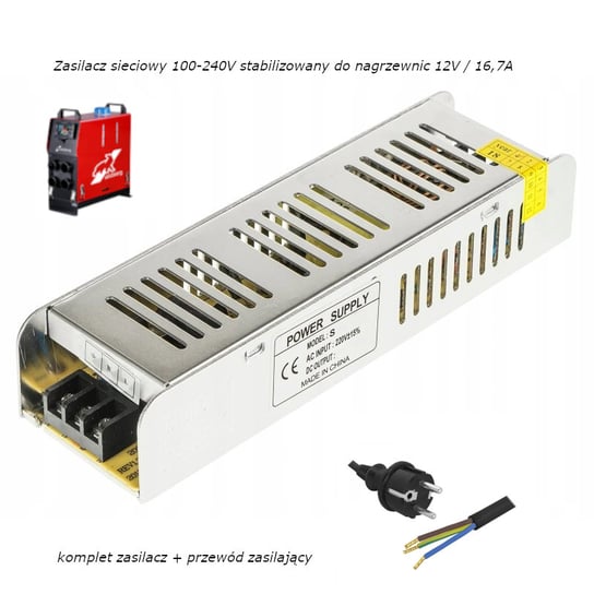 Zasilacz ogrzewanie postojowe 12V/16,7A AISBERG