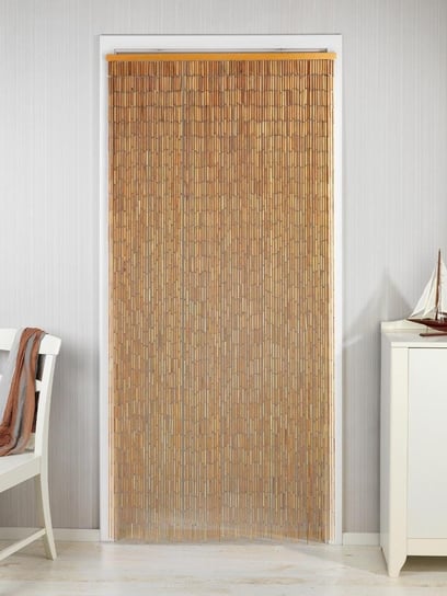 Zasłona bambusowa WENKO Nature, brązowa, 90x200 cm Wenko
