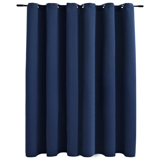 Zasłona Elegant Blue - 290 x 245 cm, metalowe kółk / AAALOE Inna marka
