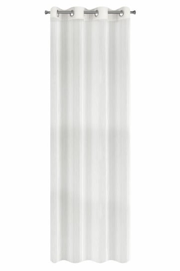 Zasłona EUROFIRANY Rodos, kremowa, 140x250 cm Eurofirany