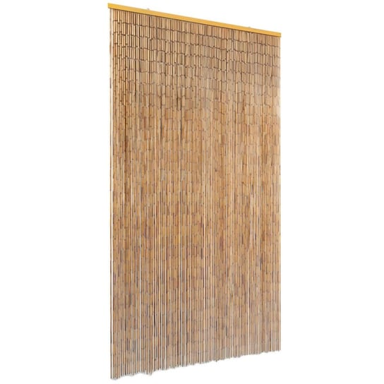 Zasłona na drzwi, bambusowa, 100x200 cm vidaXL