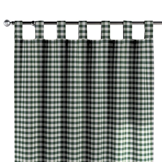 Zasłona na szelkach 1 szt., zielono biała kratka (1,5x1,5cm), Quadro Inna marka