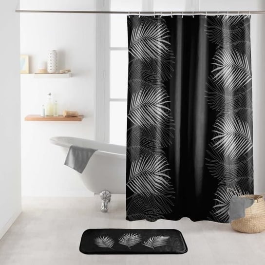 Zasłona prysznicowa Orbella w kolorze czarno-srebrnym Inna marka