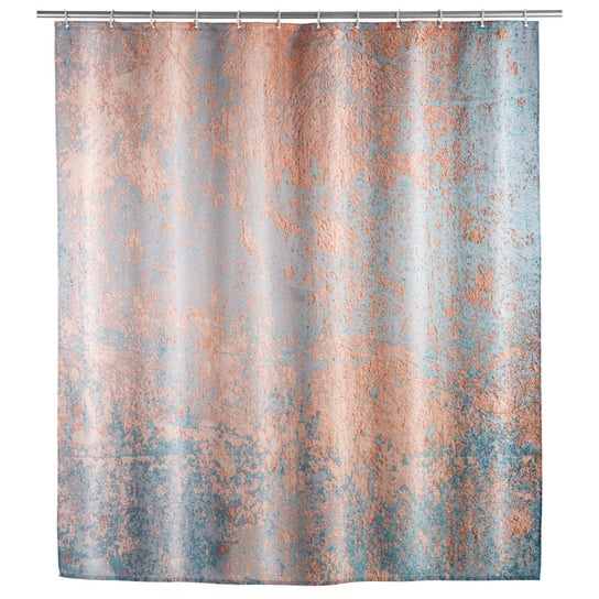 Zasłona prysznicowa z powłoką antypleśniową AGATE, 180 x 200 cm, tworzywo sztuczne, WENKO Wenko