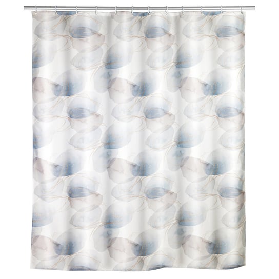 Zasłona prysznicowa z powłoką antypleśniową NAVAN, 180 x 200 cm, tworzywo sztuczne, WENKO Wenko