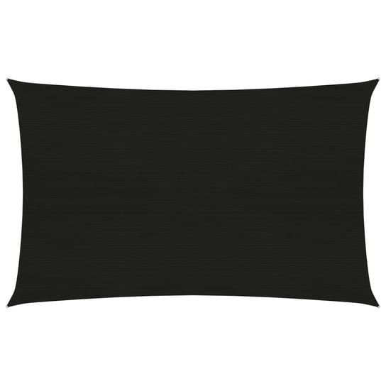 Zasłona przeciwsłoneczna HDPE 2x4m, czarna Inna marka