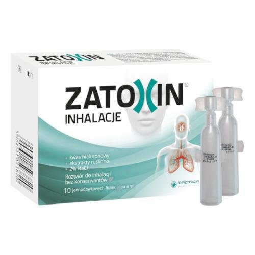 Zatoxin, Roztwór do inhalacji, 10 x 3 ml, Wyrób medyczny Zatoxin