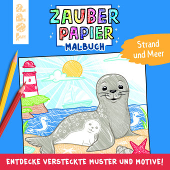 Zauberpapier Malbuch Strand und Meer Frech Verlag Gmbh