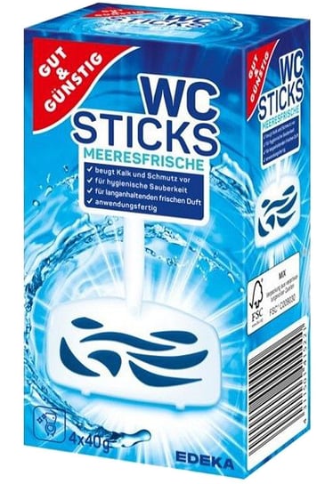 Zawieszka do WC GUT & GÜNSTIG, Ocean, 4 szt. GUT & GÜNSTIG