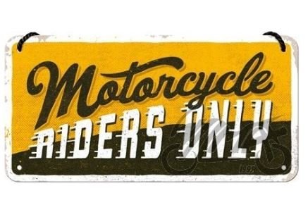 Zawieszka Motorcycle Riders Only Nostalgic-Art.