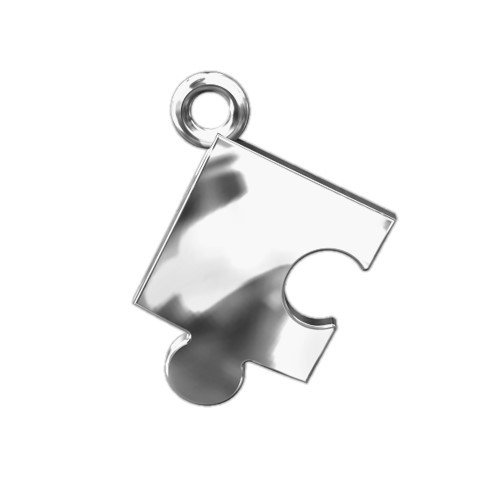 Zawieszka Puzzle, srebro 925 S-CHARM 240 925.pl