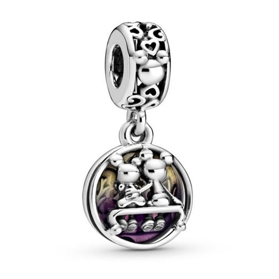 Zawieszka SREBRO 925 Charms koralik do PANDORA Disney Myszka Mickey i Minnie Sfera Damska