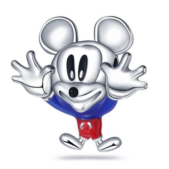 Zawieszka SREBRO 925 Charms koralik do PANDORA Disney Myszka Mickey Miki Sfera Damska
